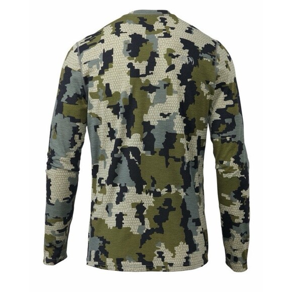 KUIU ULTRA Merino Wool 120 LT Long Sleeve Crew-T Shirt - Picture 2 of 7